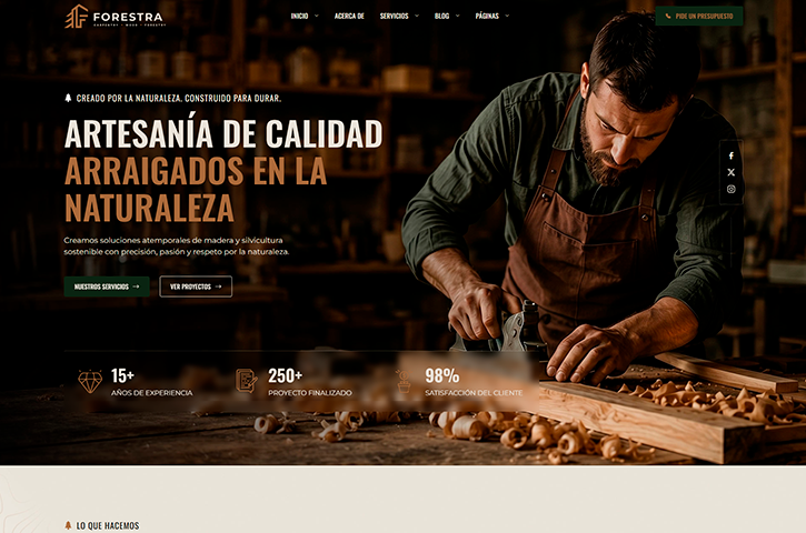 Diseño de página web